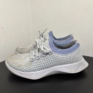 Allbirds Tree Dashers Women's Size (US8 UK5-5.5 EU38) White Blue Running Shoes